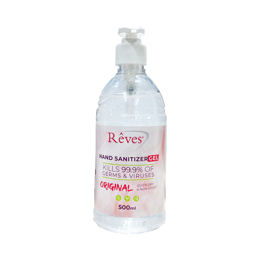 Reves Gel Hand Sanitizer With Pump