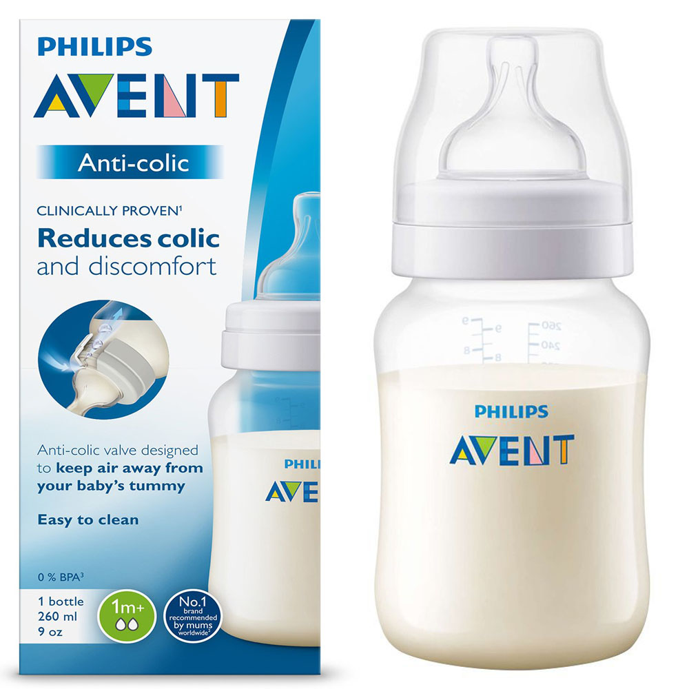 Philips Avent 260ml Anti-colic Feeding Bottle 