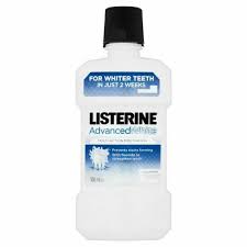 LISTERINE ADVANCE WHITE MOUTHWASH 500ML