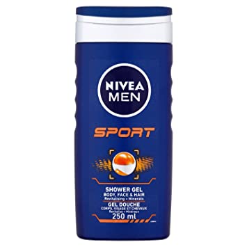 NIVEA SPORT SHOWER GEL FOR MEN 250ML