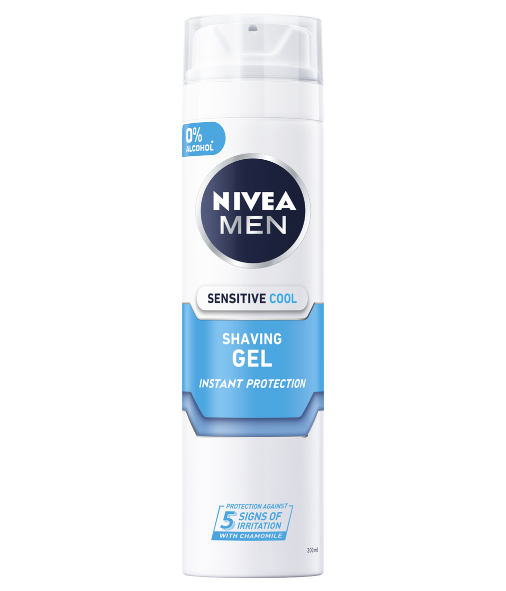 NIVEA MEN SENSITIVE COOL SHAVING GEL 200ML