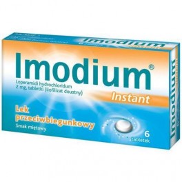 IMODIUM 2MG INSTANTS 6 TABLETS