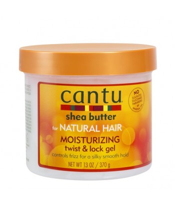 CANTU SHEA BUTTER TWIST LOCK MOISTURIZING HAIR  GEL 370gm