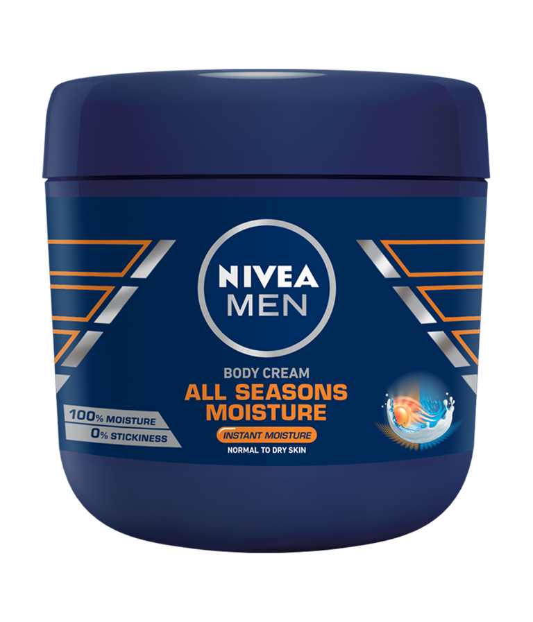 NIVEA MEN CREAM JAR ALL SEASON MOISTURE 400ML