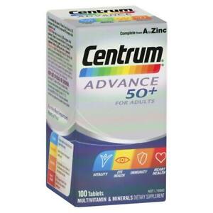 CENTRUM ADVANCE 50+ TABLETS 100S