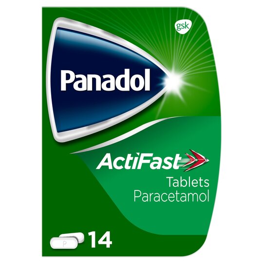 PANADOL ACTIFAST TABLETS 14S