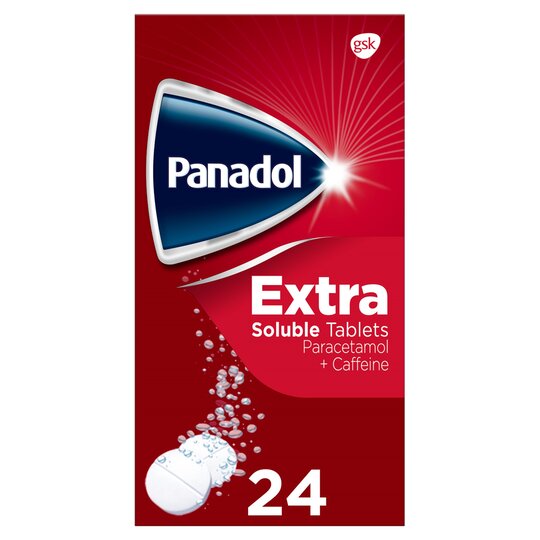PANADOL EXTRA SOLUBLE TABLETS 24S
