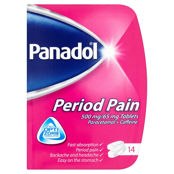 PANADOL PERIOD PAIN TABLETS 14S
