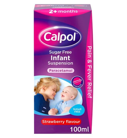 CALPOL INFANT SUSPENSION s/f 100ML UK