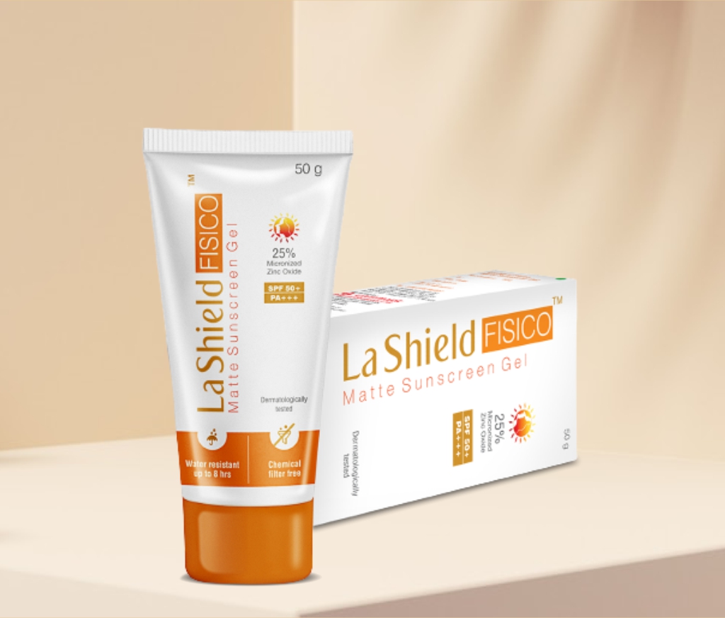 La shield fisico sunscreen gel