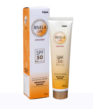 Rivela Lite Sunscreen SPF 50 PA++++