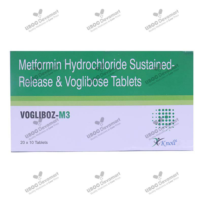 Vogliboz M 500 mg/0.3 mg Tablet