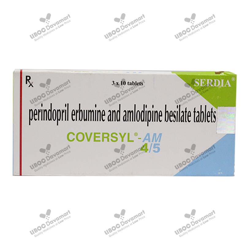 Coversyl-AM 4/5mg Tablet