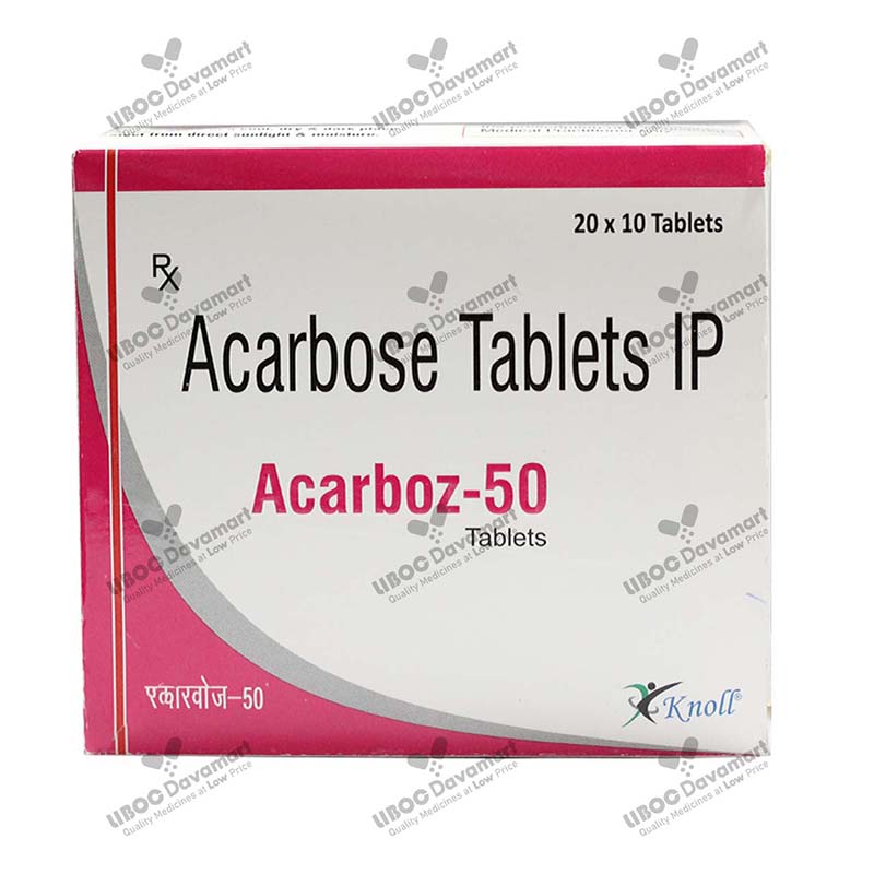 Acarboz 50mg Tablet