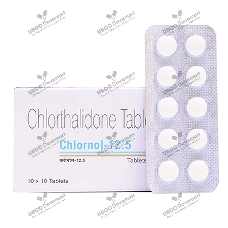 Chlornol 12.5 Tablet for hypertension