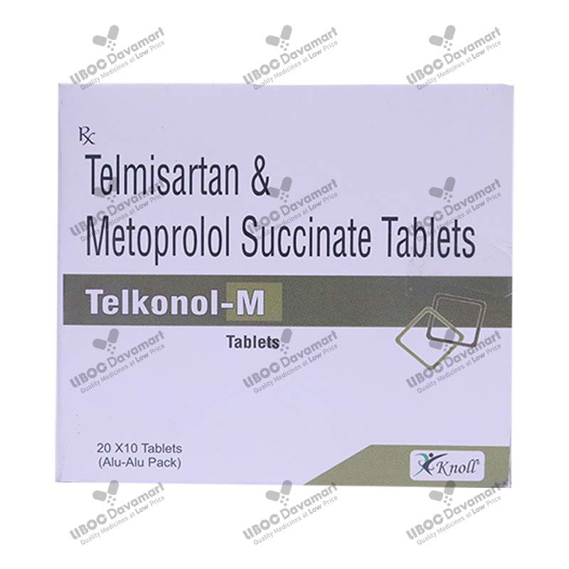 Telkonol M 25mg Tablet