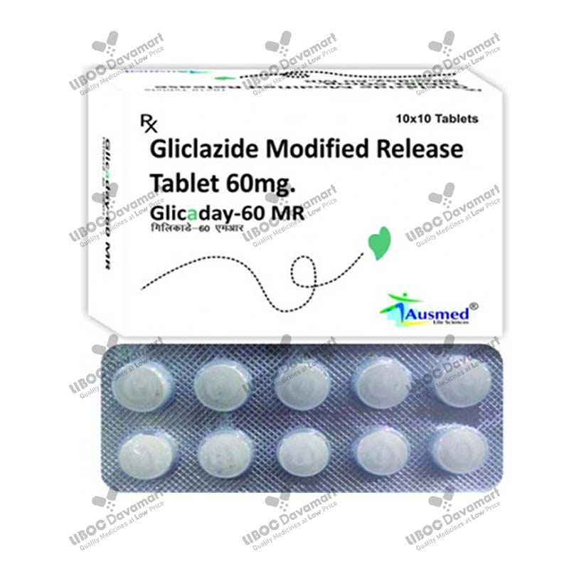 Glicaday 60 MR Tablet
