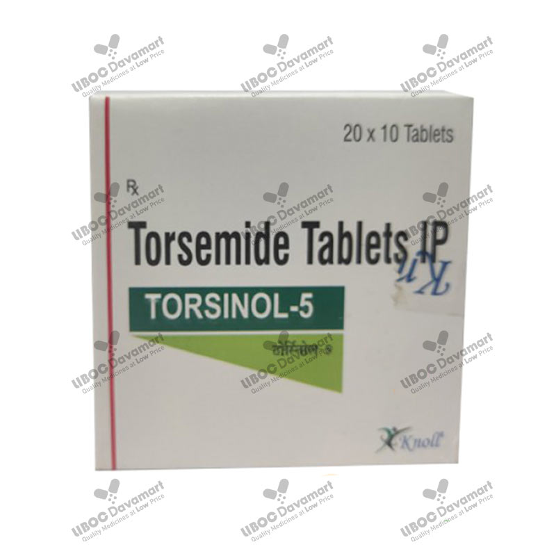 Torsinol 5mg Tablet