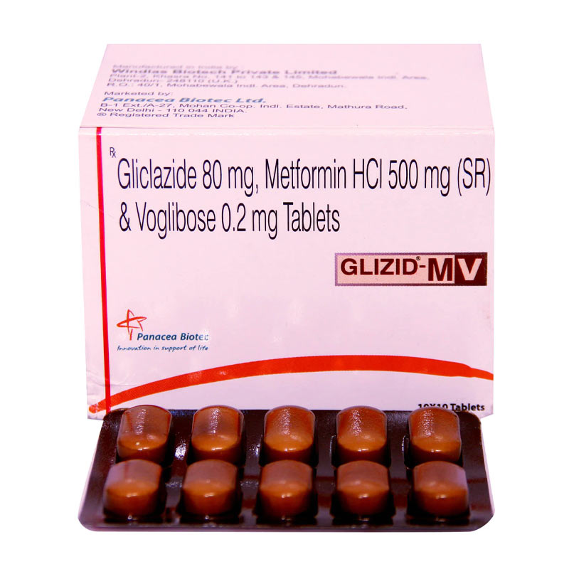 Glizid-MV Tablet SR