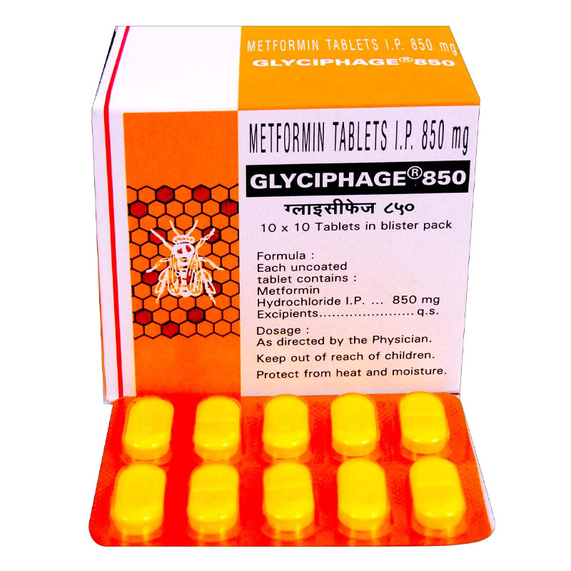 Glyciphage 850 Tablet