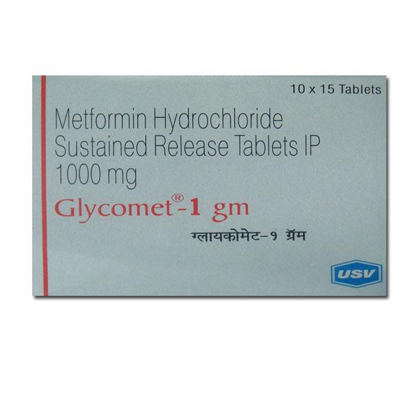 Glycomet 1gm Tablet SR
