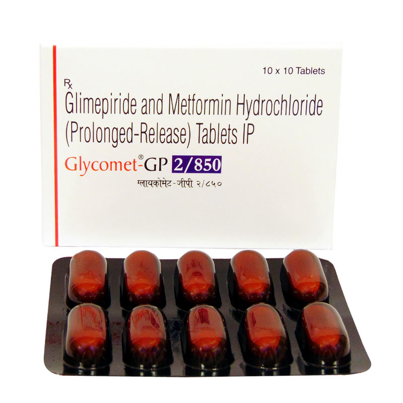 Glycomet-GP 2/850 Tablet SR
