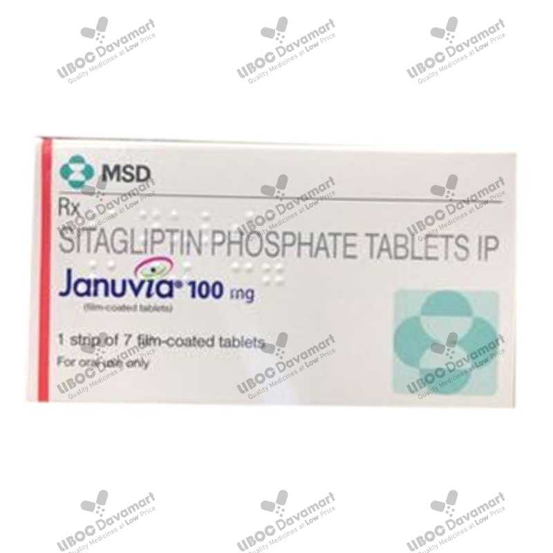 Januvia 100mg Tablet