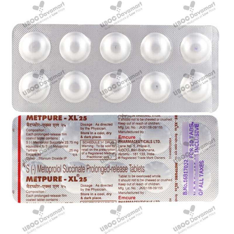 Metpure XL 25 Tablet