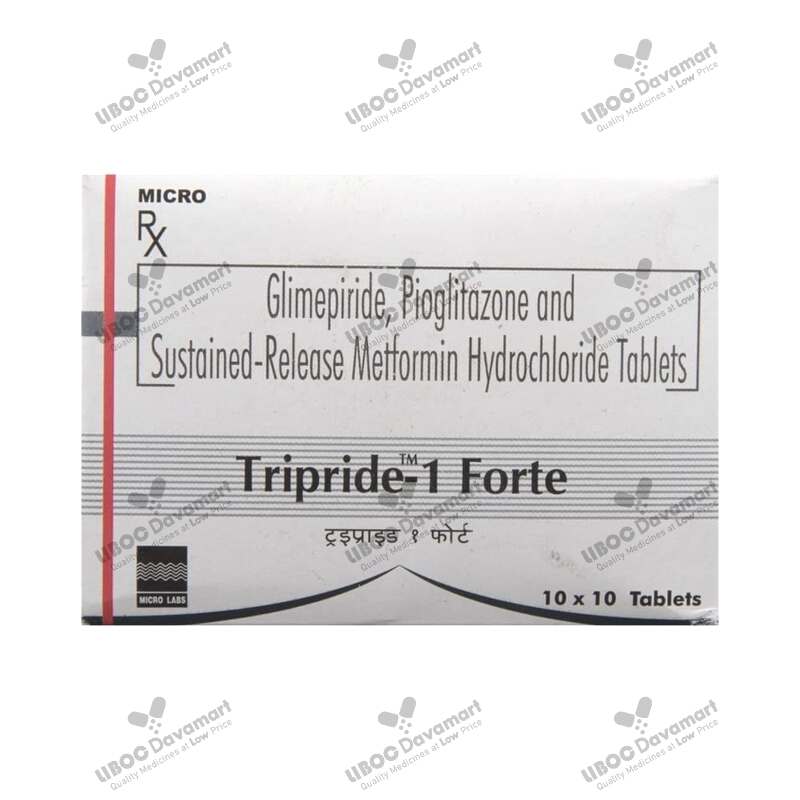 Tripride 1 Forte Tablet SR
