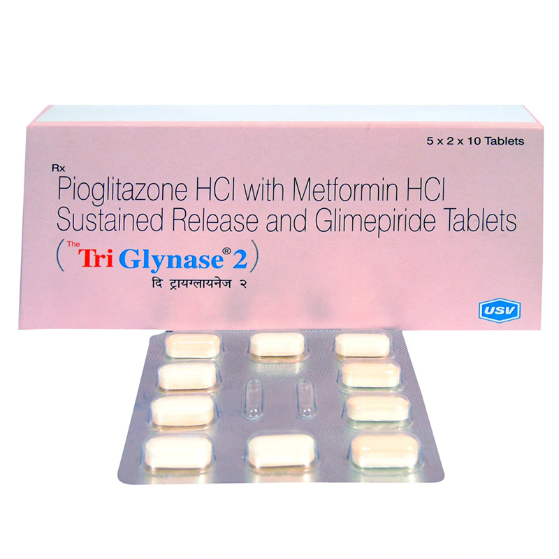 Triglynase 2 Tablet SR
