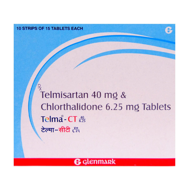 Telma CT 40/6.25mg Tablet