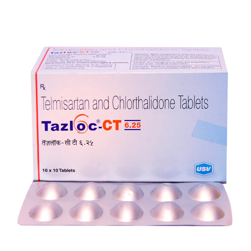 Tazloc CT 6.25mg Tablet