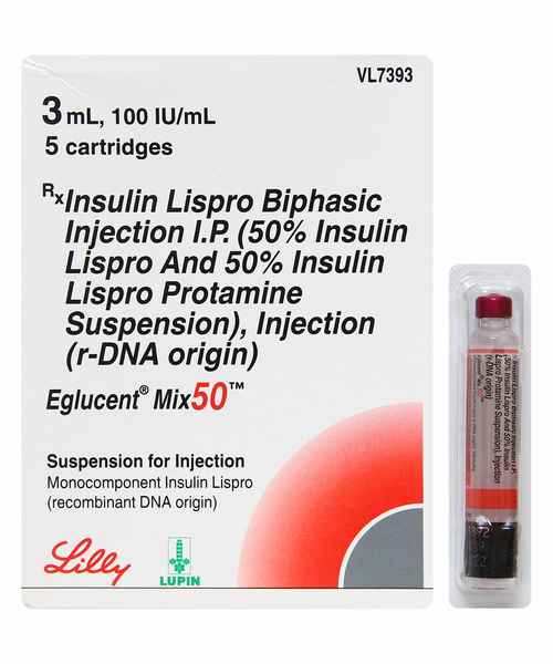 Eglucent Mix 50 100IU/ml Suspension for Injection