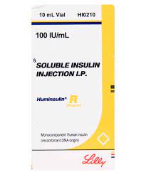 Huminsulin R 100IU/ml Solution for Injection