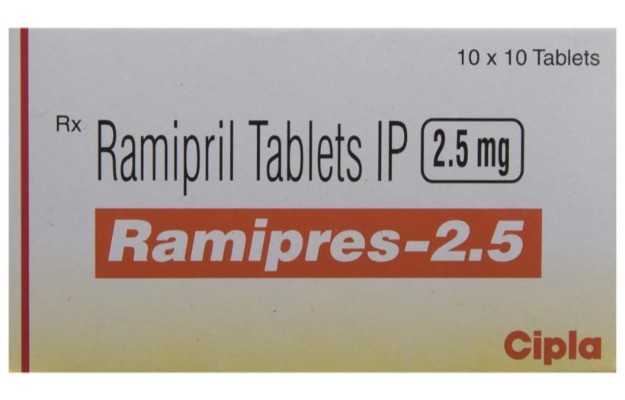 Ramipres 2.5mg Tablet