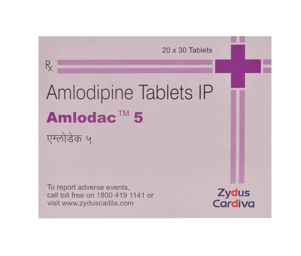 Amlodac 5 Tablet 30's
