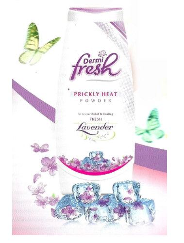 Dermifresh Prickly Heat Powder - Lavender(150G)