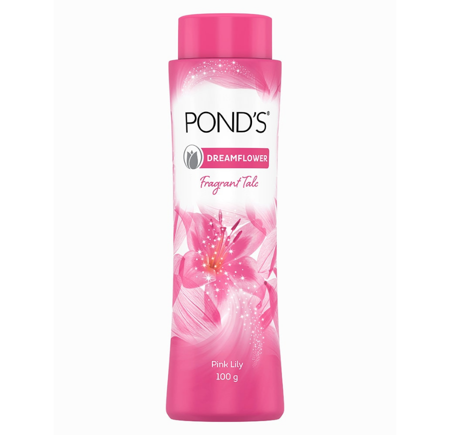 Pond's Talc Powder Dreamflower Pink Lily