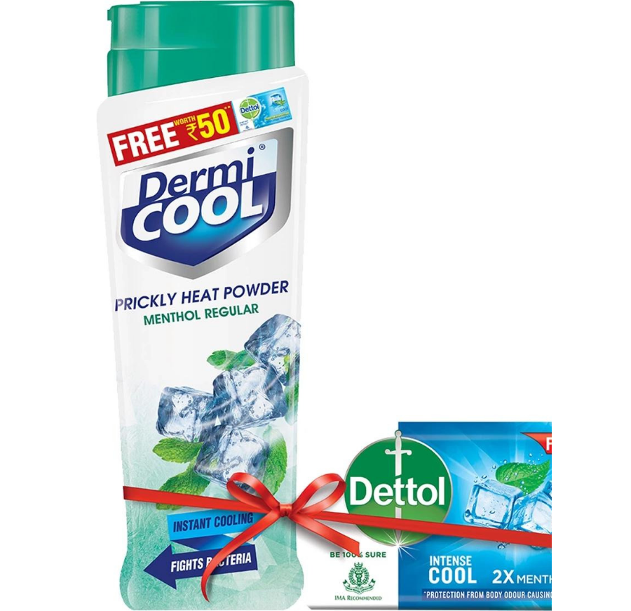 Dermicool Prickly Heat Powder Menthol Regular