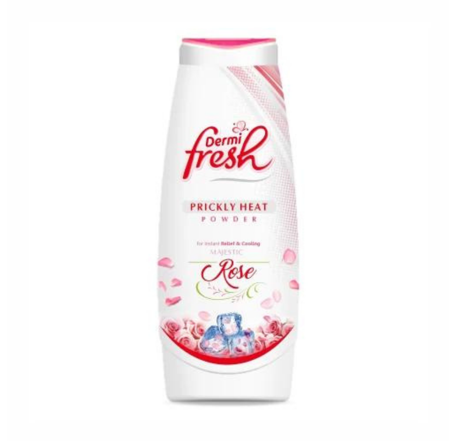 Dermifresh Prickly Heat Powder Majestic Rose