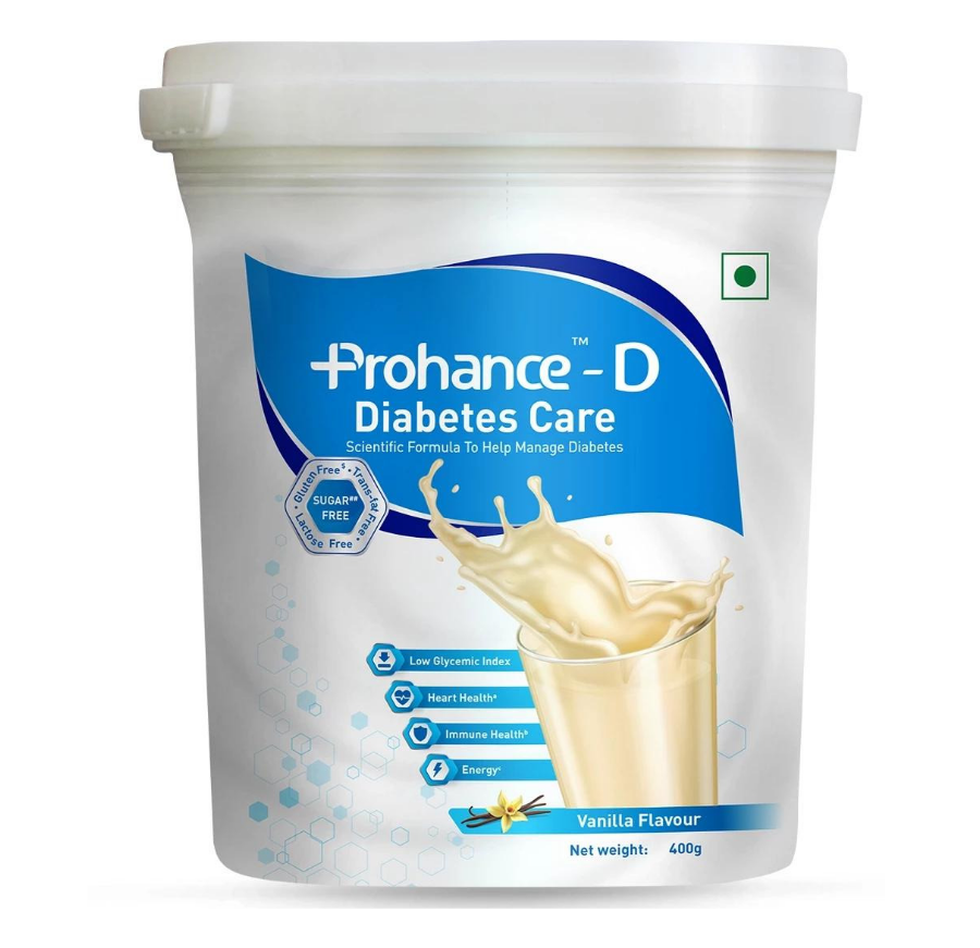 Prohance -D Diabetes Nutritional Supplement for Dietary Management Vanilla