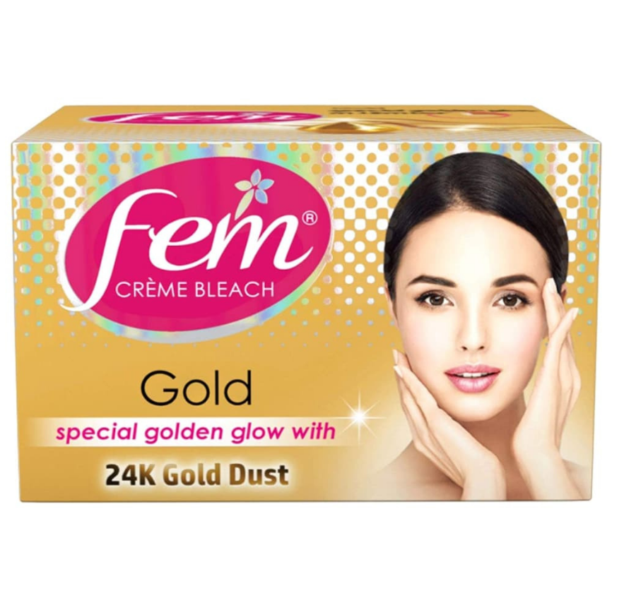 Fem fairness naturals professional Gold creme bleach