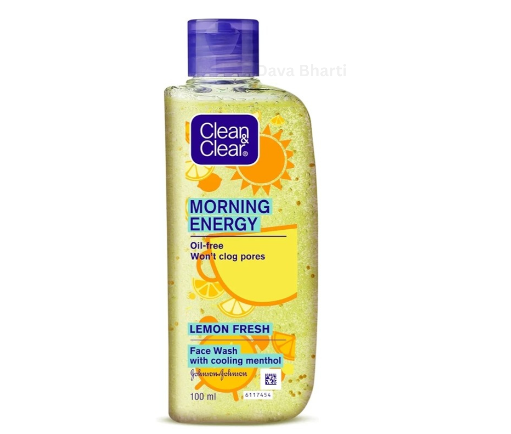 Clean & clear morning energy lemon face wash