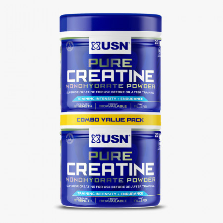 USN PURE CREATINE COMBO VALUE PACK 100G+100G