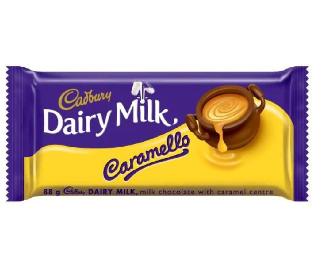 CADBURY DAIRY MILK CARAMELLO 88G