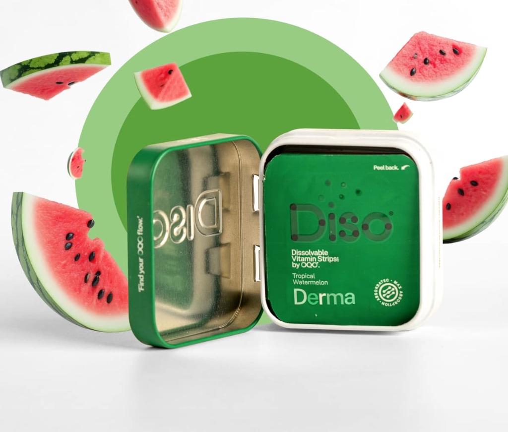 Diso Dissolvable Vitamin Strips Tropical Watermelon
