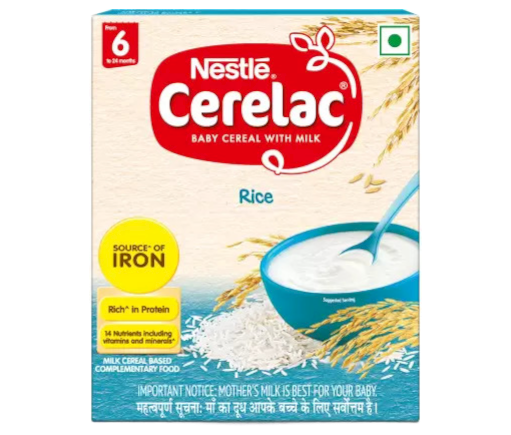 Nestle Cerelac 6 to 24 Months Rice