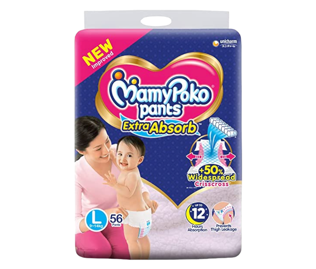 Mamy Poko Extra Absorb Diaper Pants Large