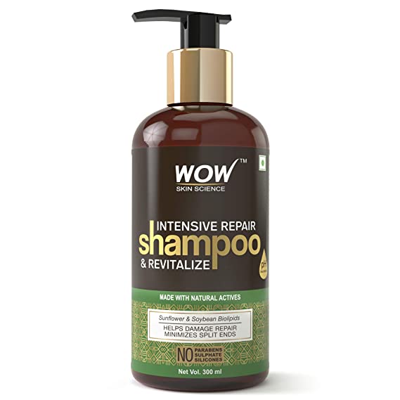 WOW Skin Science Intensive Repair Shampoo and Revitalize