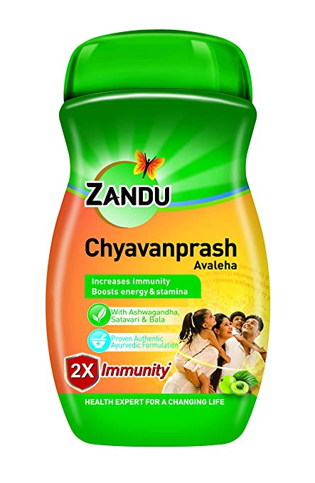 Zandu Chyawanprash Avaleha with Zandu Balm Free